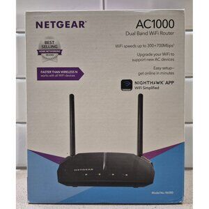 NETGEAR WiFi Router (R6080) - AC1000 Dual Band Wireless Speed (up to 1000 Mbps)